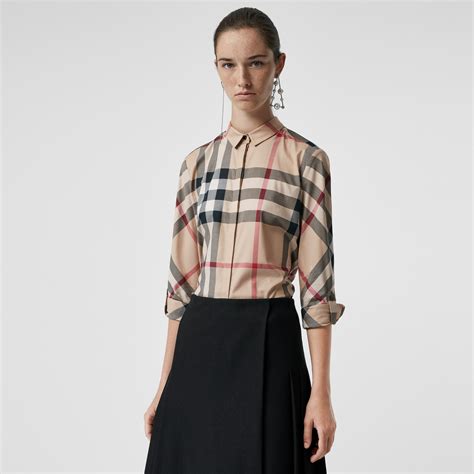 burberry shirt womens